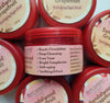 Sandalwood & Grapefruit Scrub, a luxurious 3-in-1 exfoliator for face, body & lips!