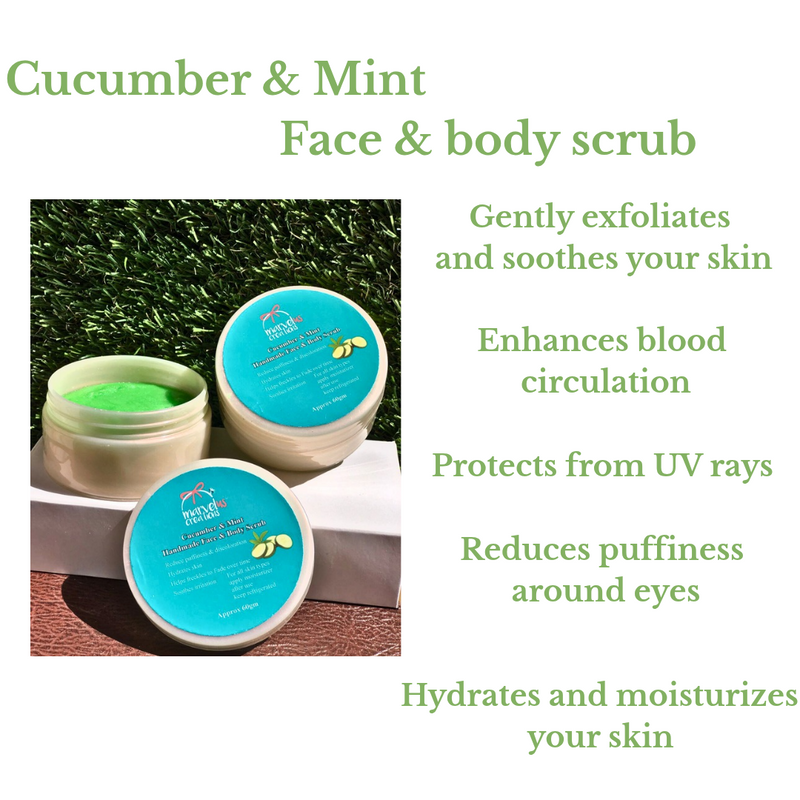 Cucumber & Mint Scrub