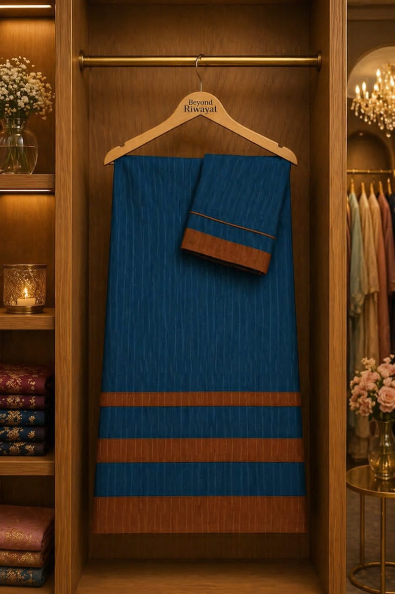Striped Abaya fabric Ridas