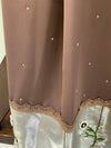 Chocolate Brown formal wear rida