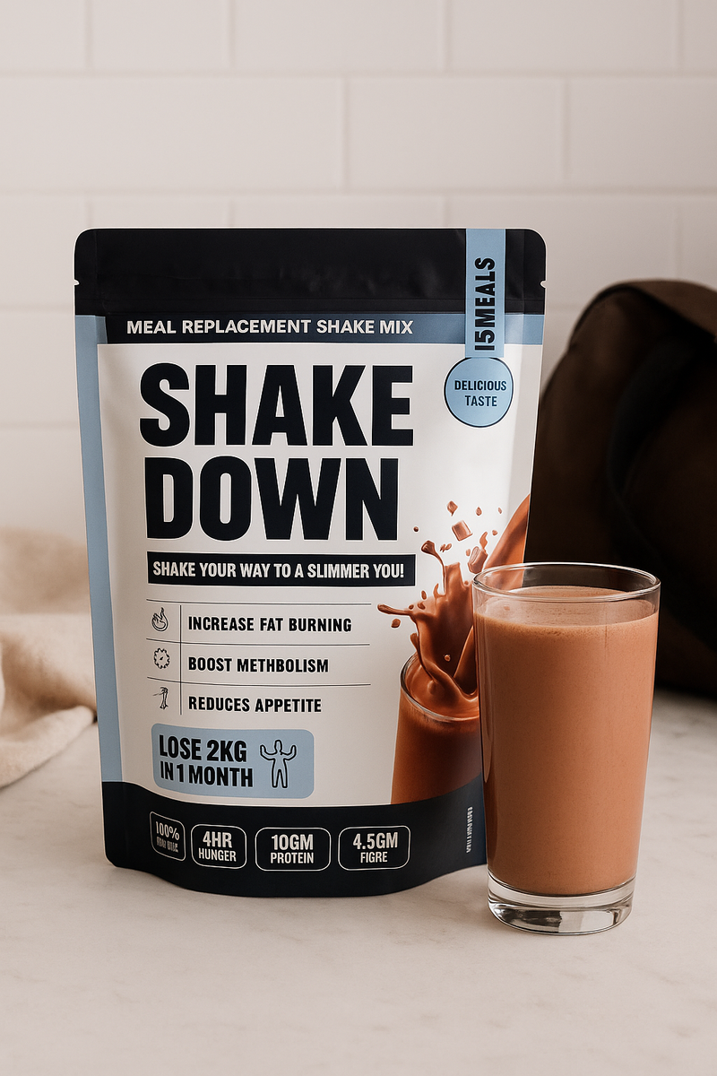 ShakeDown- Meal Replacement Shake Mix 300g Pack (Chocolate)