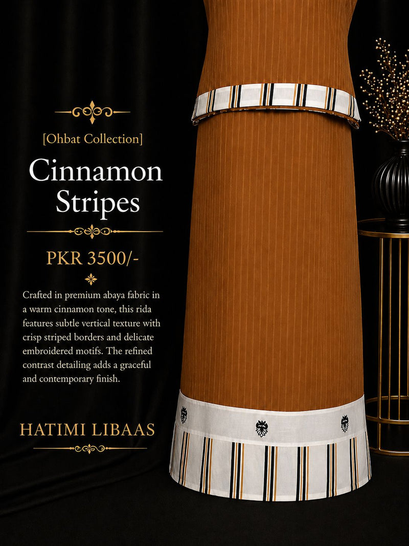 Ohbat Collection – Cinnamon Stripes