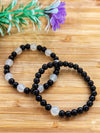 Signature Black & White Bracelet Duo (Men & Women)