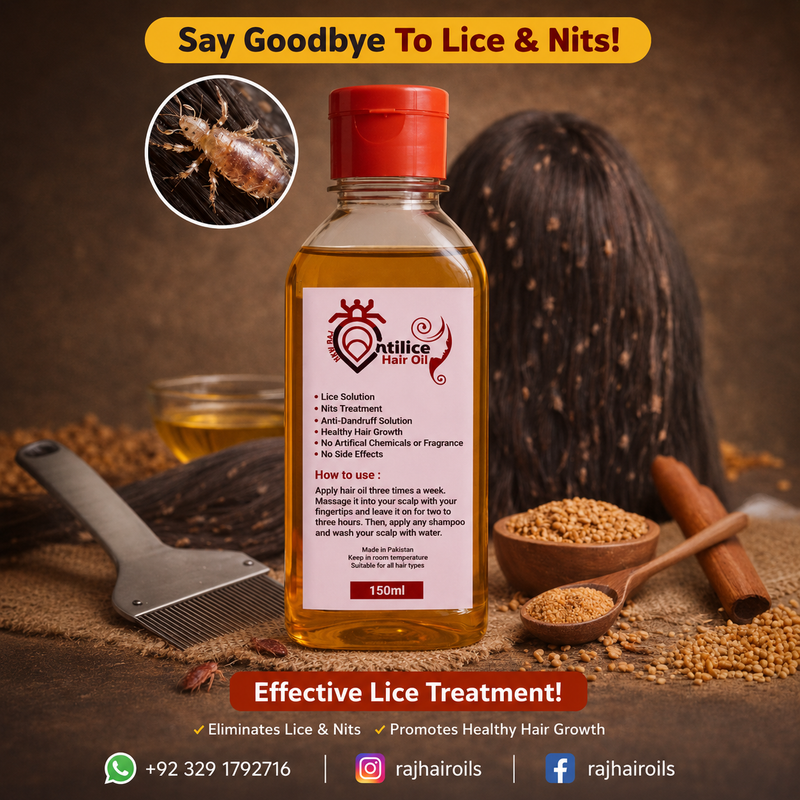 Raj Anti-Lice Hair Oil