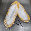 Feather-Shaped Resin Tray