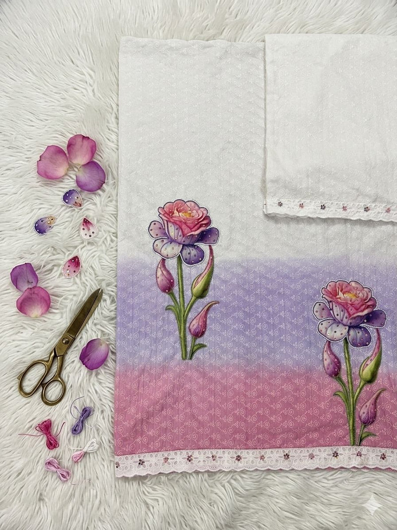 Blossoming Lilac Chikan Rida Sale