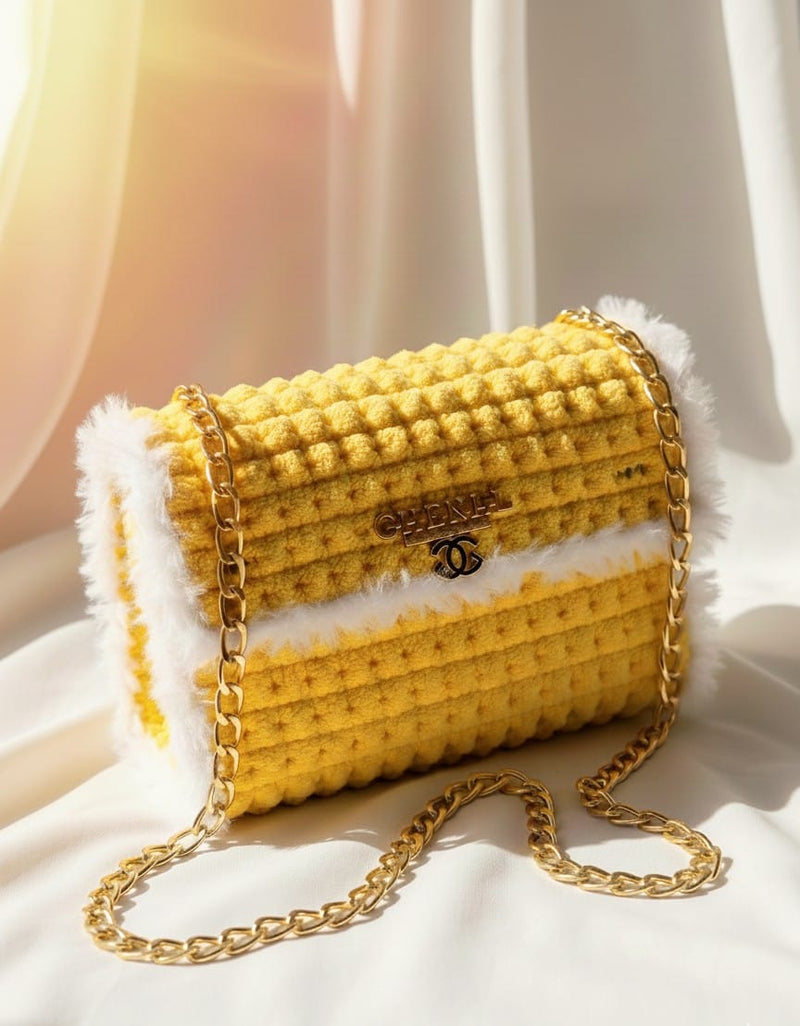Buttercup Fluff (hand-stitched, 10-14 days crafting time)