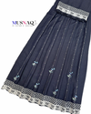 Denim blue Bhaari rida