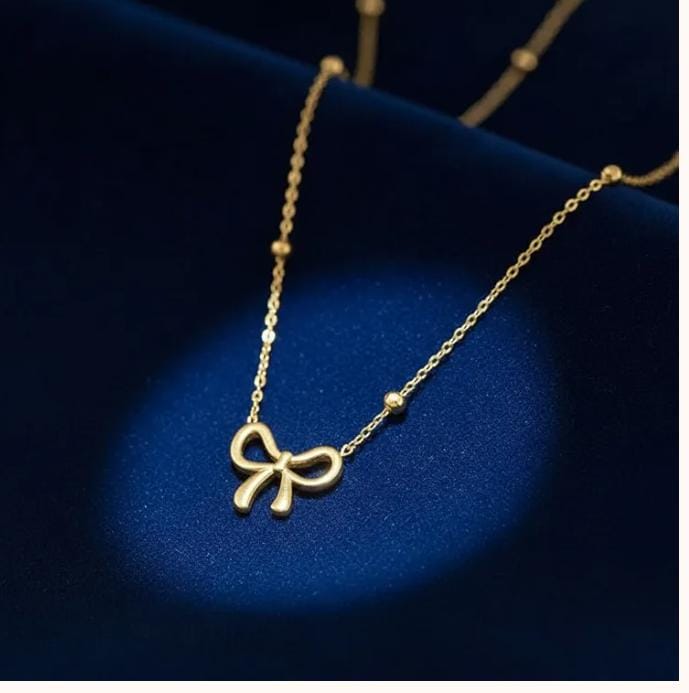 Bow Necklace