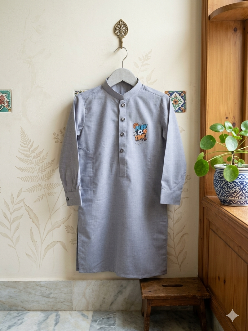 Light purple "PlayTime" kurta size 24