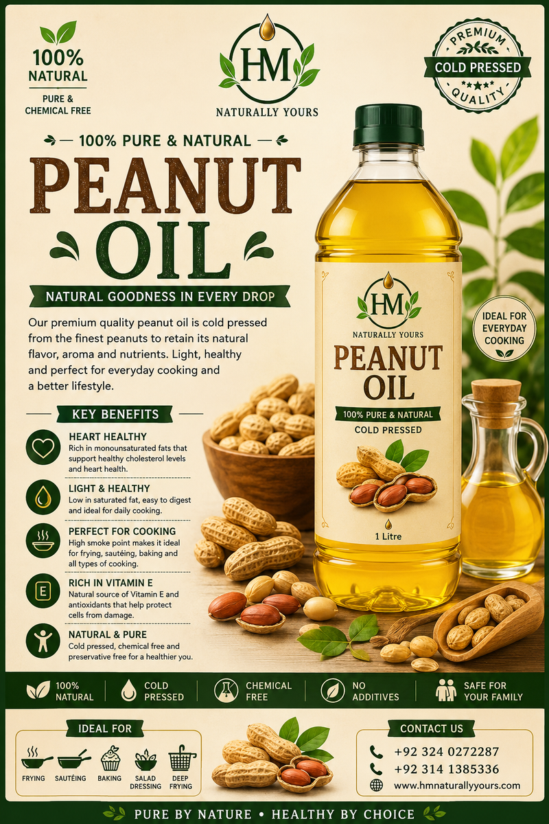 HM Peanut Oil ( 250 ML)