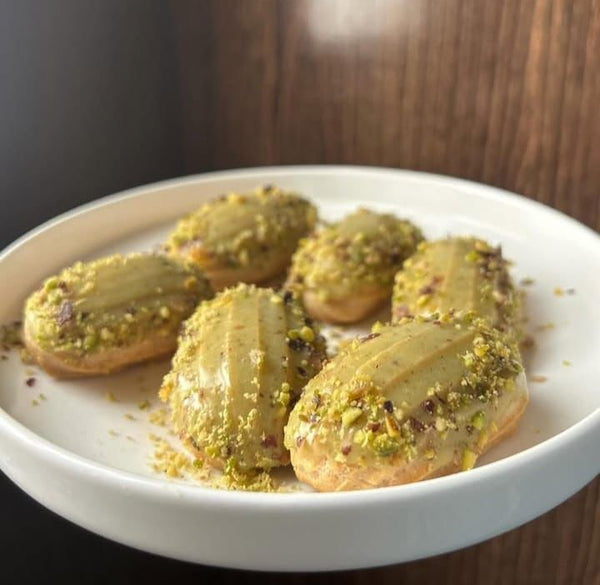 Mini Pistachio Éclairs (1 dozen) Pre order 2-3 days