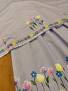 Lilac Floral Handpainted Rida