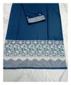 Blue with bullion work
