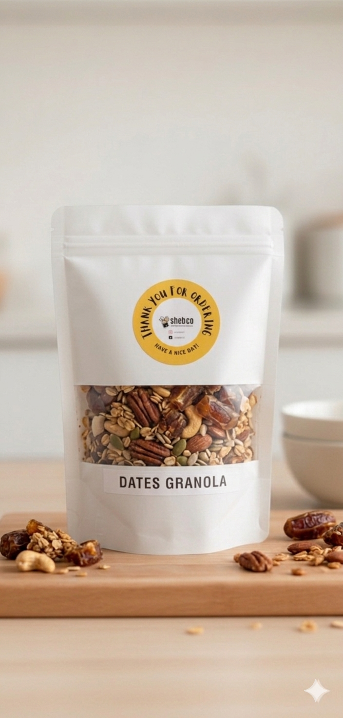 Shebee's Dates Granola 250 gm