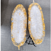 Feather-Shaped Resin Tray