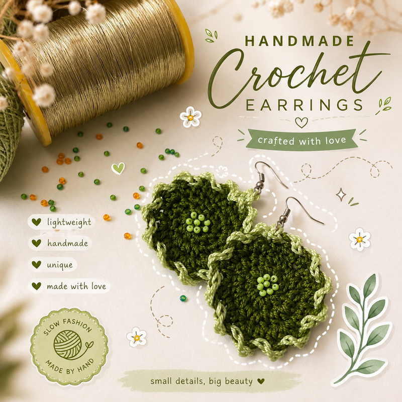 Circle earrings