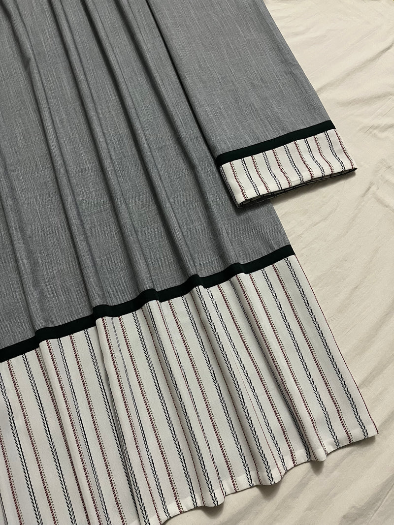 Grey Office Wear Rida