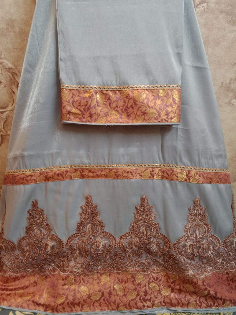 Sliver Lava Silk Elegant Rida
