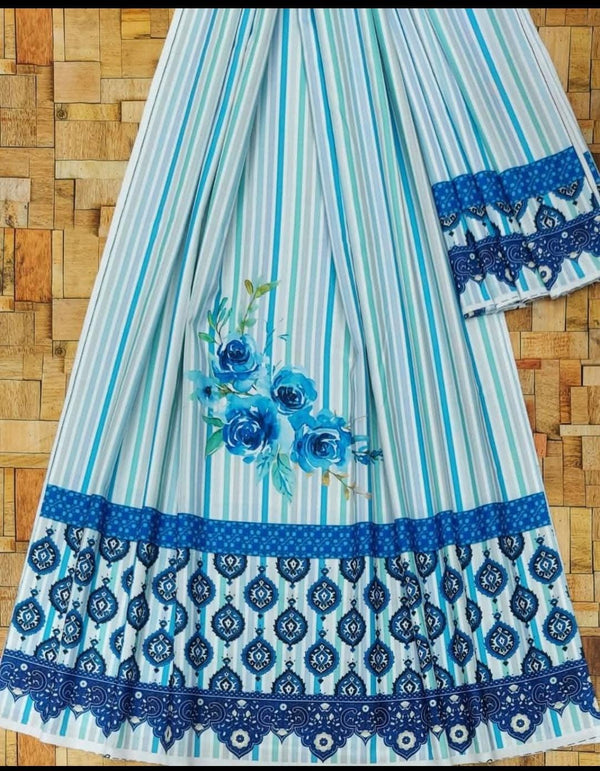 Indian Digital Print Rida 💙✨