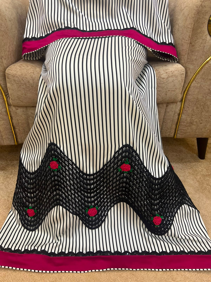 🖤 Noir Rose Chevron Rida