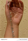 Heart Cascade Bracelet – Silver Tone