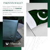 Pakistan Wallet – Jade Green Real Leather