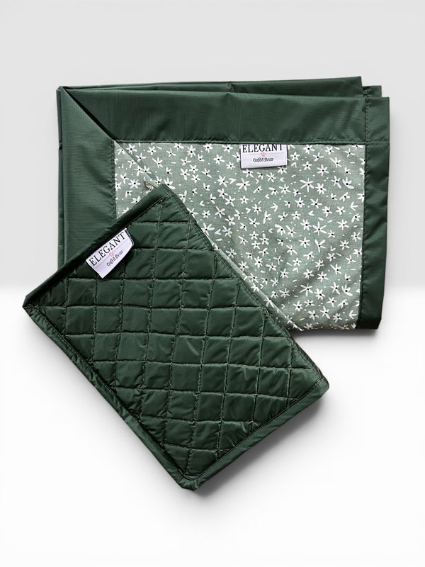 Foldable Masallah with Organizer Pouch