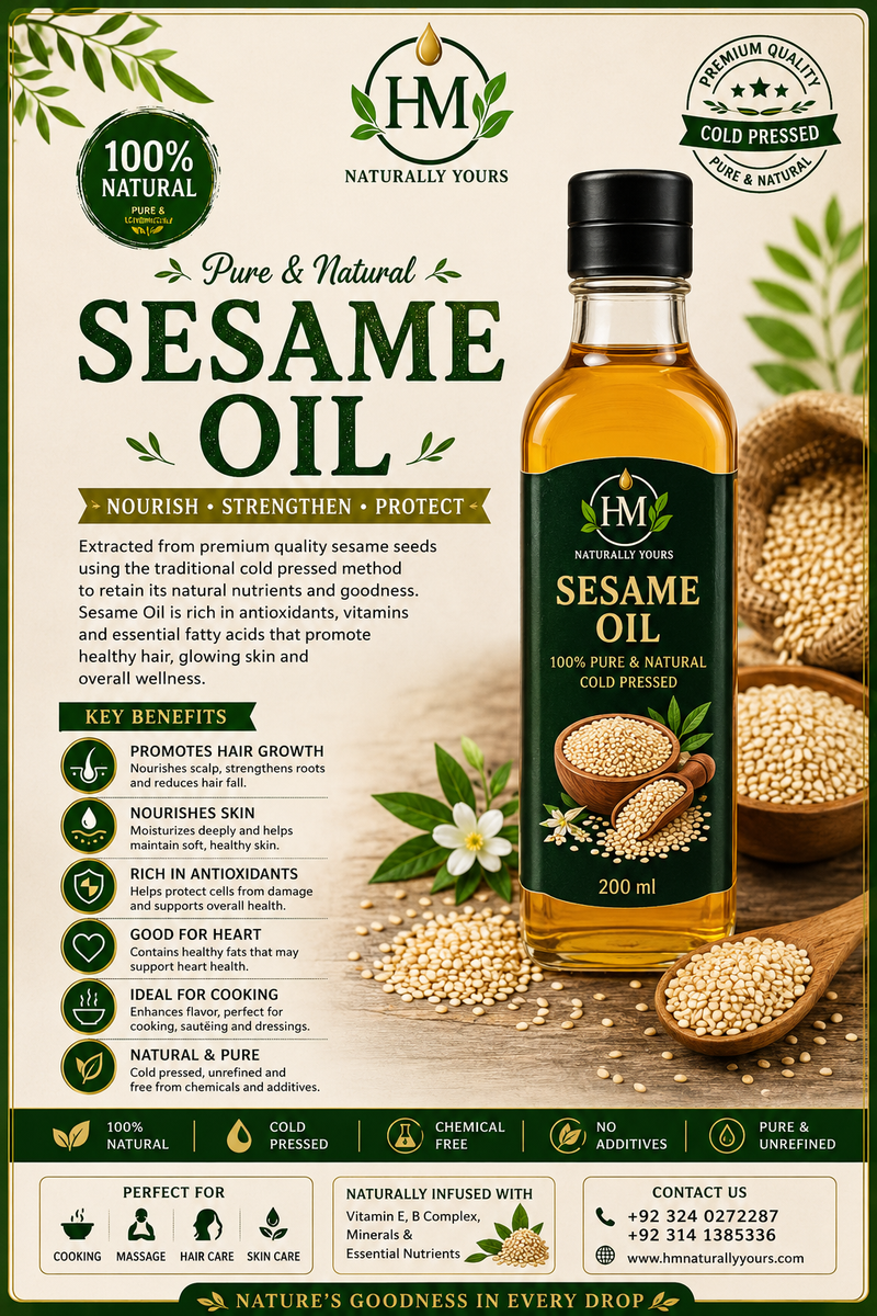 HM Sesame Oil (250 ML)