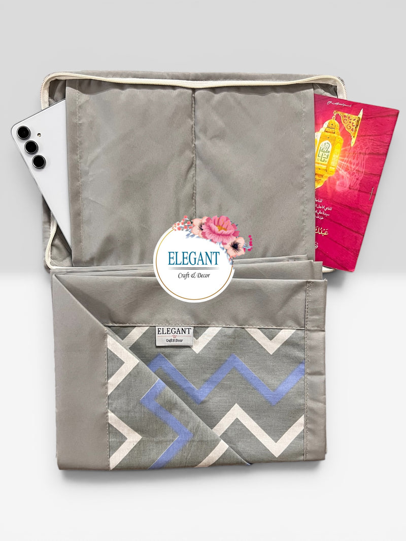 Foldable Masallah with Organizer Pouch