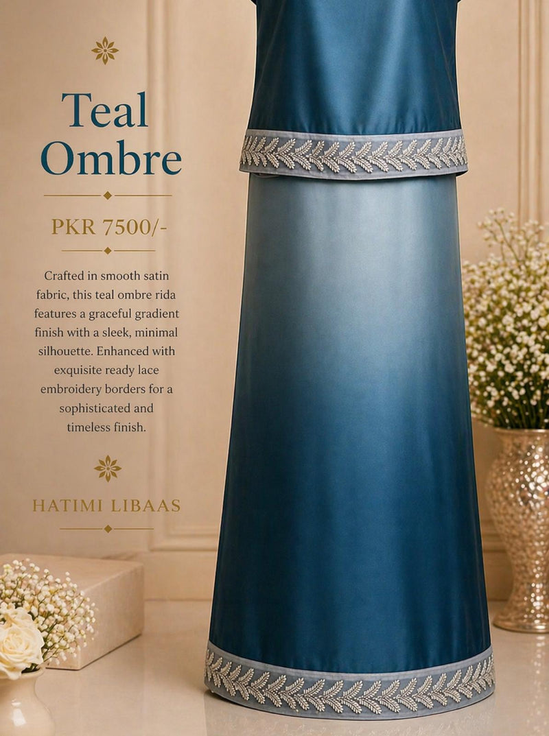 Teal Ombre