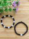 Signature Black & White Bracelet Duo (Men & Women)
