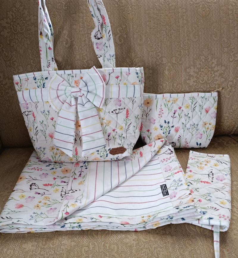 Bow bags with non quilted masellahs