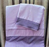 Peachy pink piping work rida