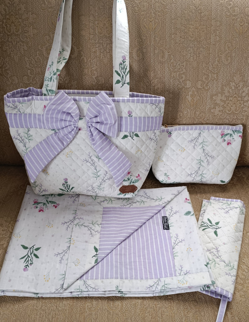 Bow bags with non quilted masellahs