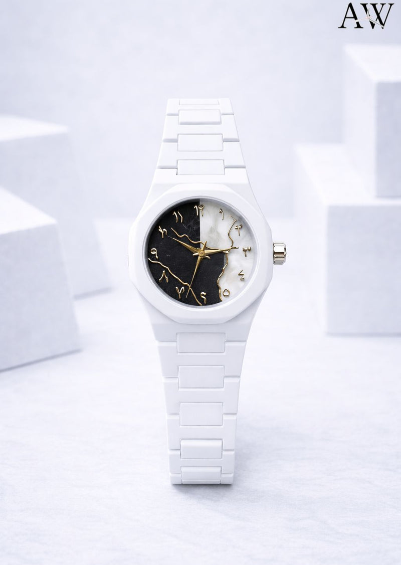 Aura Watch Marble Dial