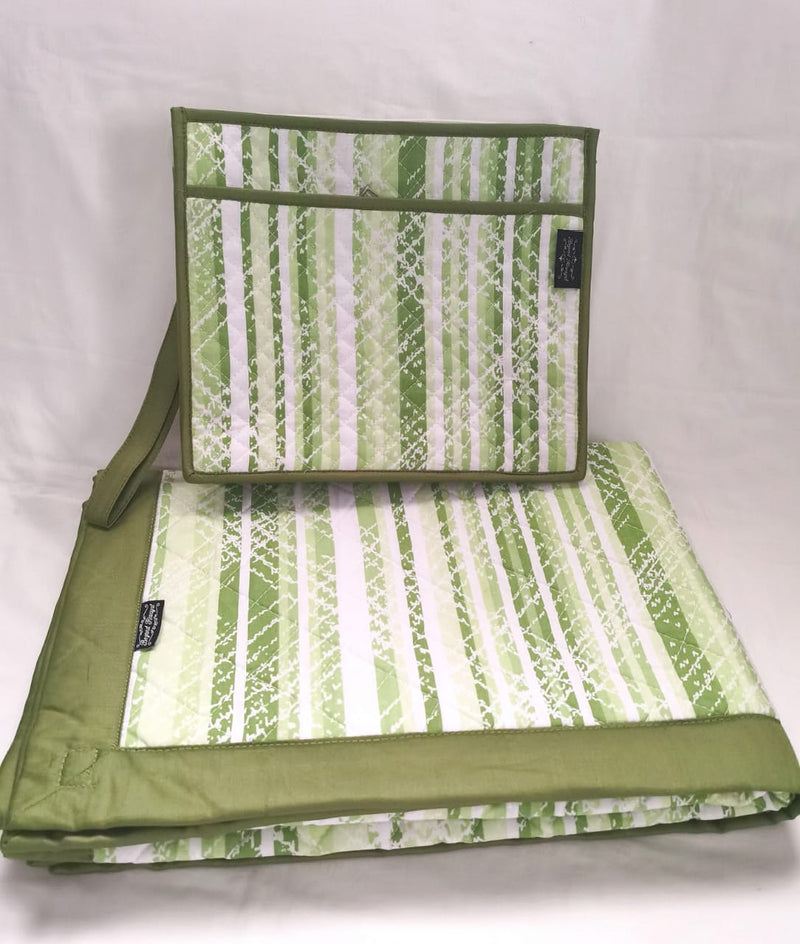 Men's Quilted masellah with a wristlet pouch