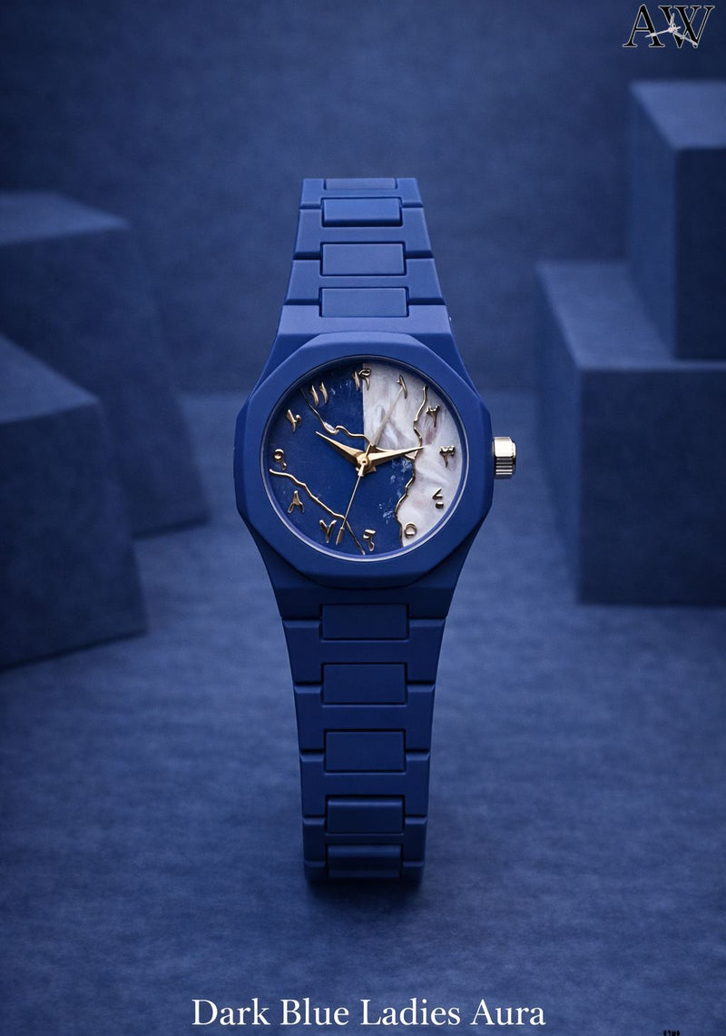 Aura Watch Marble Dial