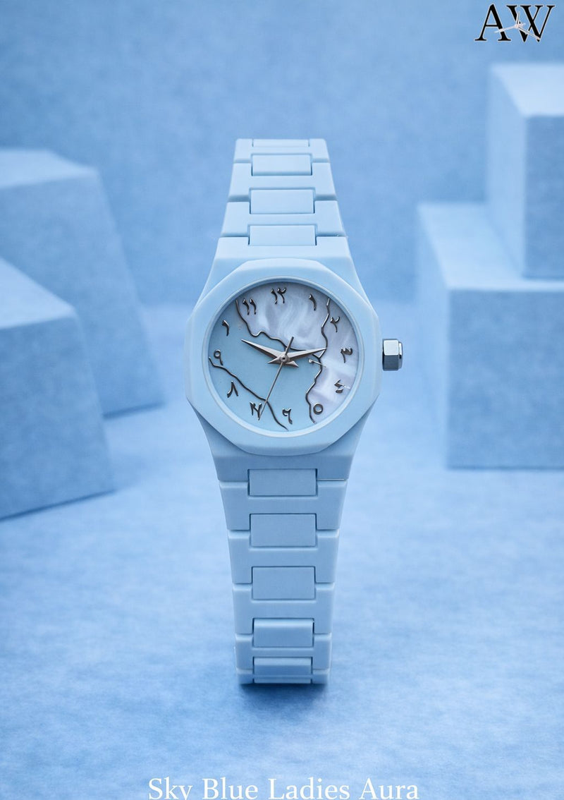Aura Watch Marble Dial