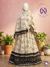 Printed abaya
