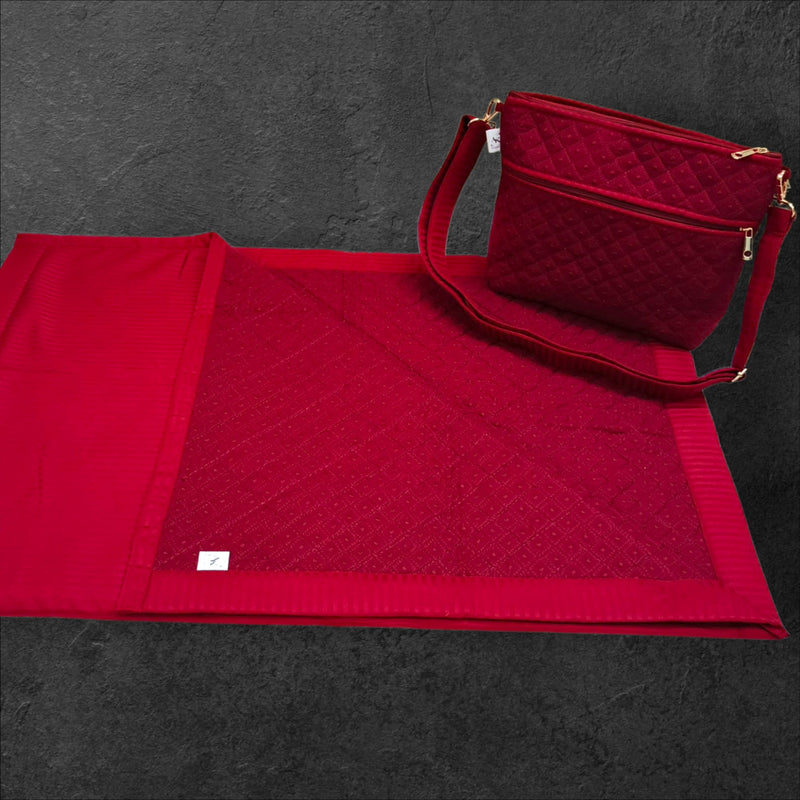 Chicken Fabric Quilted Masallah Bag Set