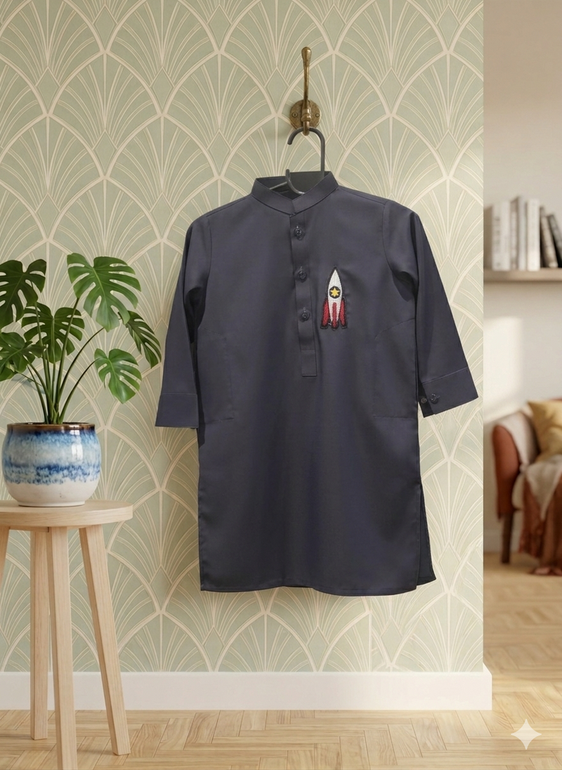 Navy blue Rocket kurta size 20