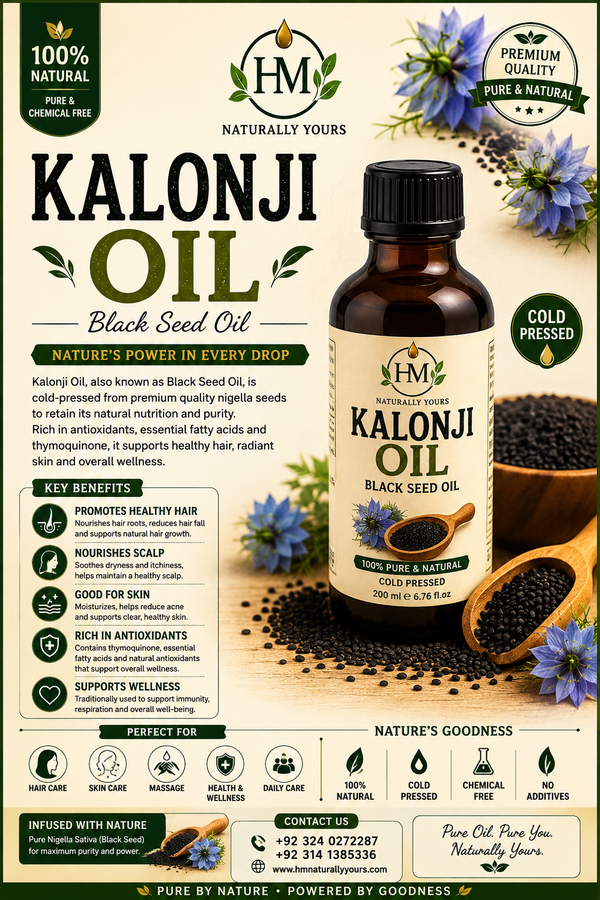 HM Kalonji Oil (250 ML)