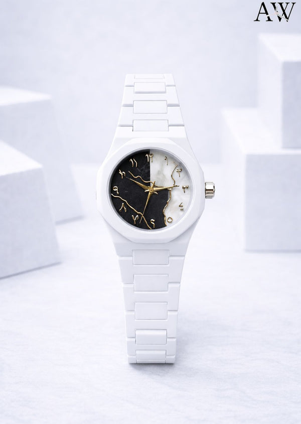 Aura Watch Marble Dial