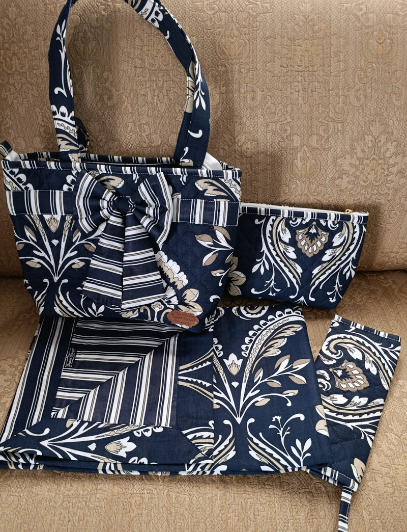 Bow bags with non quilted masellahs