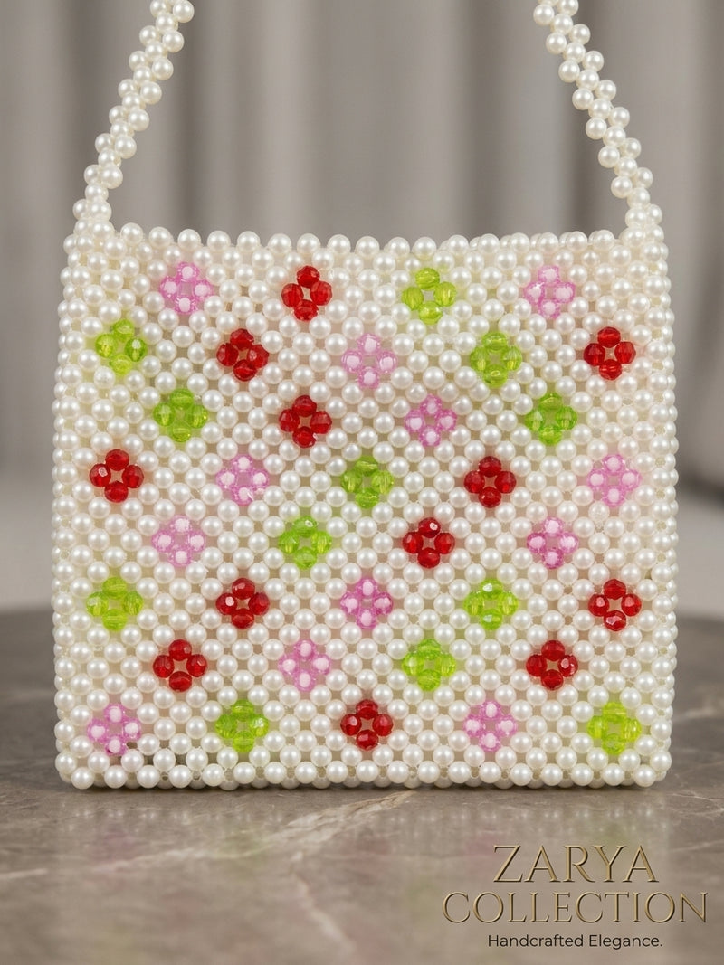 Multicolor Beaded bag