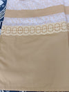 Cotton Satin Material With Simple Paneling