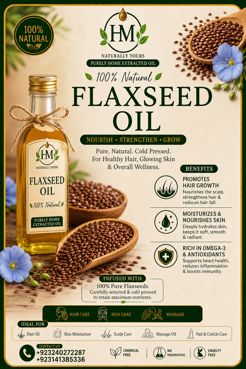 HM Flax Seed Oil ( 250 ML)