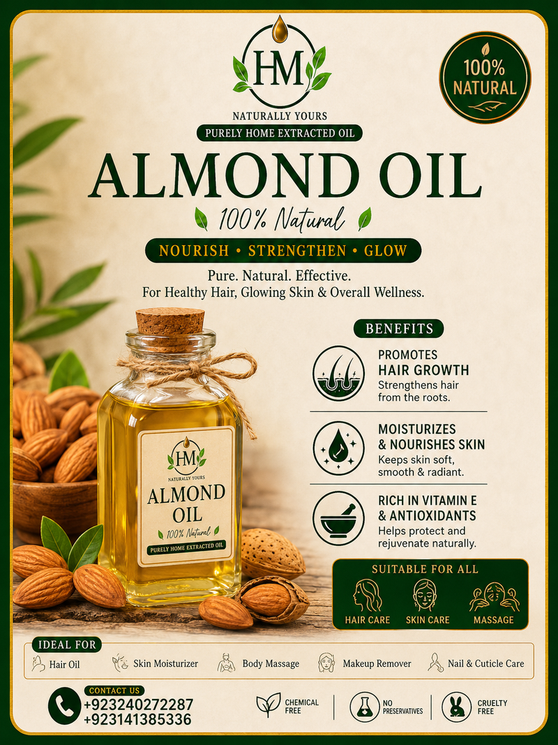 Almond oil (250ML)