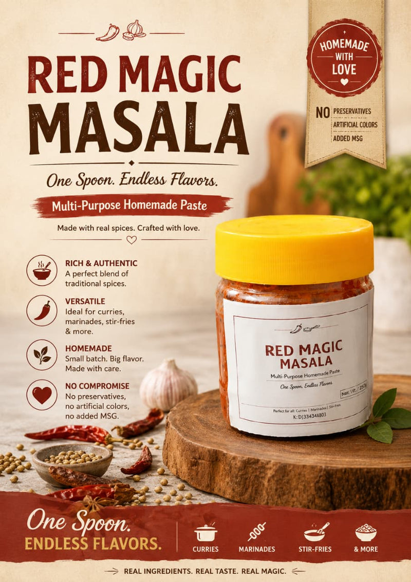 Red magic masala  125gm